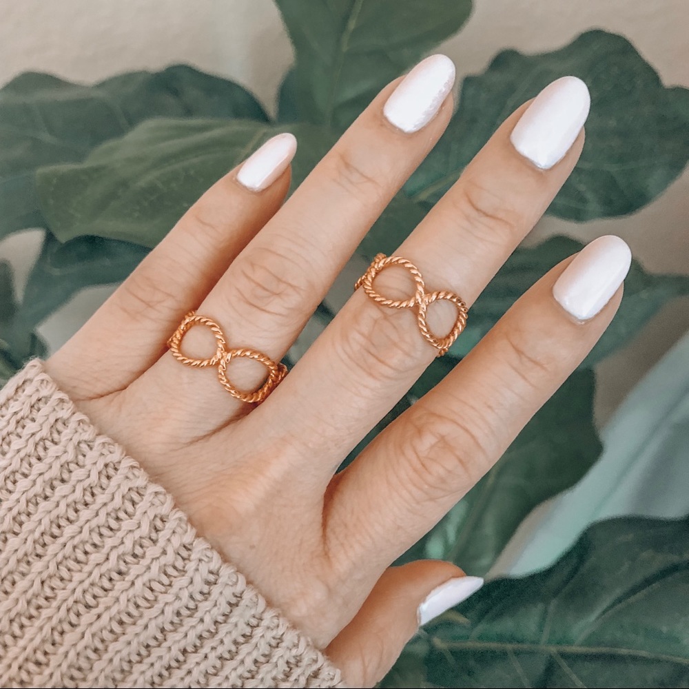 Cute Gold Geo Ring